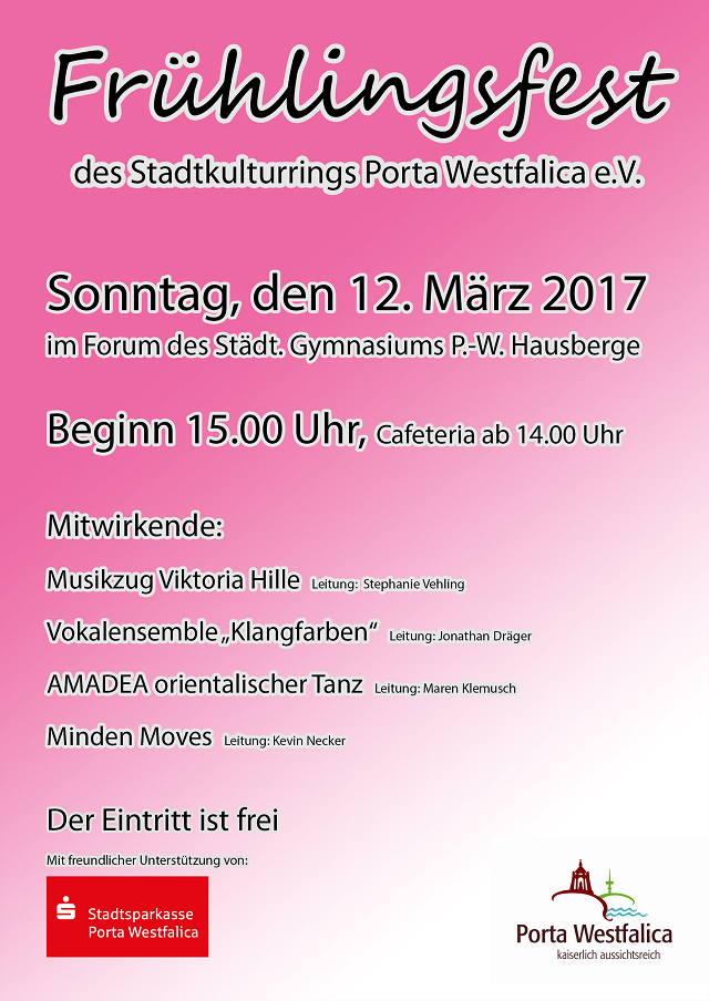 Flyer Frühlingsfest 2017